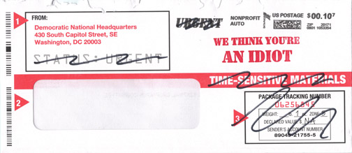 revised DNC envelope